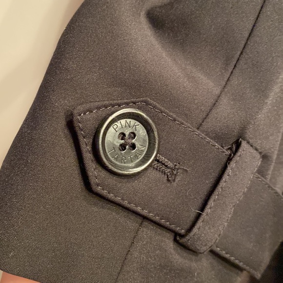 Pink Tartan and George Antonopoulos Belted Trench Coat - Picture 5 of 10